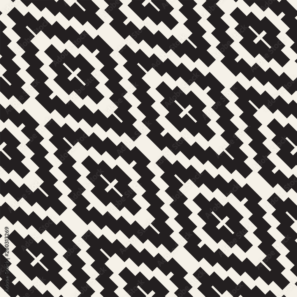Seamless surface geometric design. Repeating tiles ornament background. Vector shapes pattern Seamless surface geometric design. Repeating tiles ornament background. Vector shapes pattern