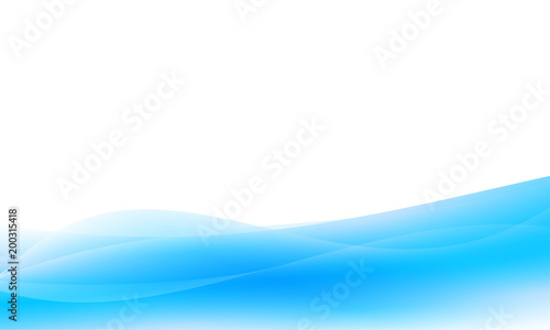 Abstract blue wave wallpaper