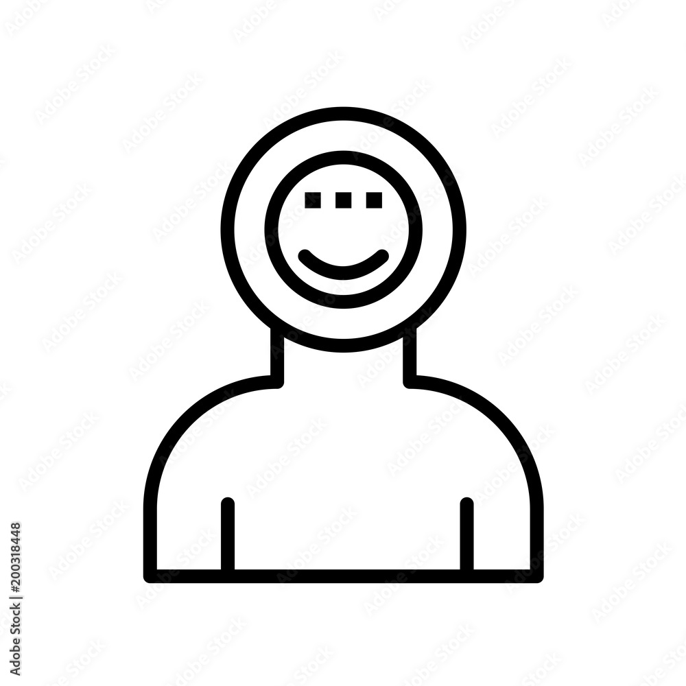astronaut icon isolated on white background astronaut icon isolated on white background