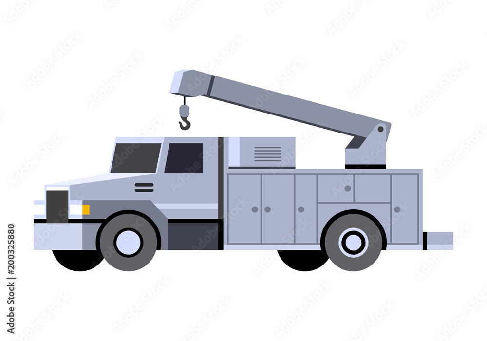 Service truck vehicle icon Service truck vehicle icon