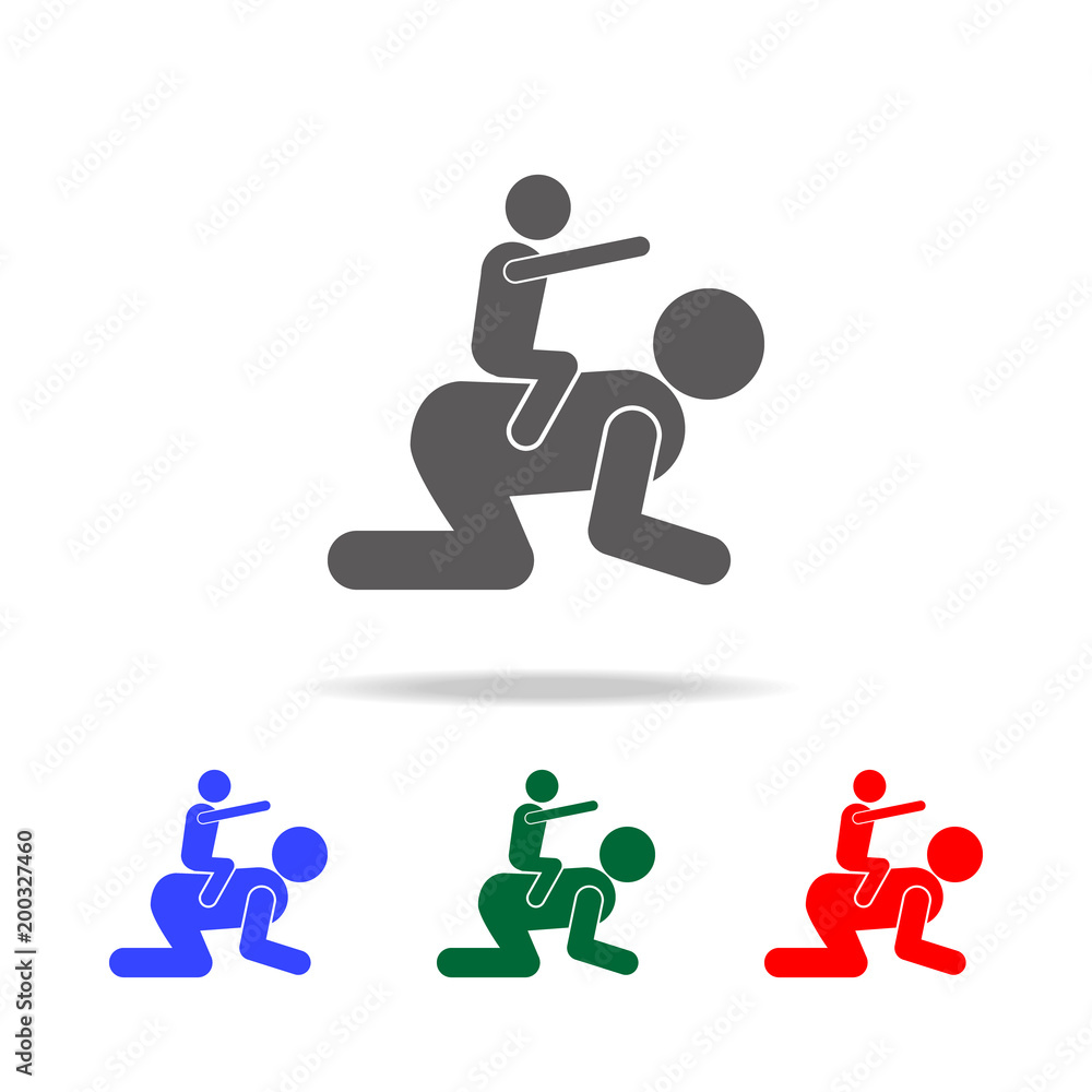Father and son playing icon. Elements of family multi colored icons. Premium quality graphic design icon Father and son playing icon. Elements of family multi colored icons. Premium quality graphic design icon