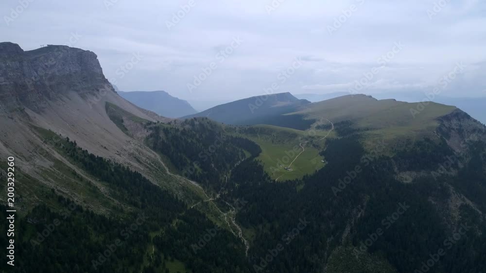 Aerial Drone video of Santa Magdalena St Maddalena Val di Funes in Dolomites Italian Alps Aerial Drone video of Santa Magdalena St Maddalena Val di Funes in Dolomites Italian Alps