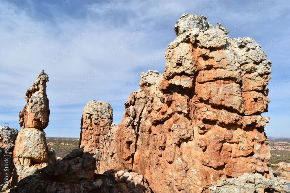 Fototapeta premium Rocks Blue sky 2