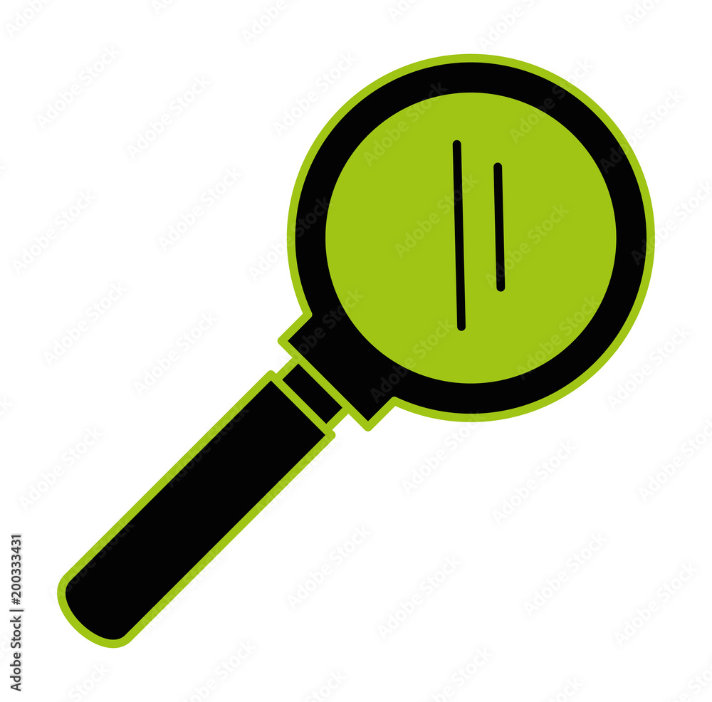 magnifying glass isolated icon vector illustration design magnifying glass isolated icon vector illustration design
