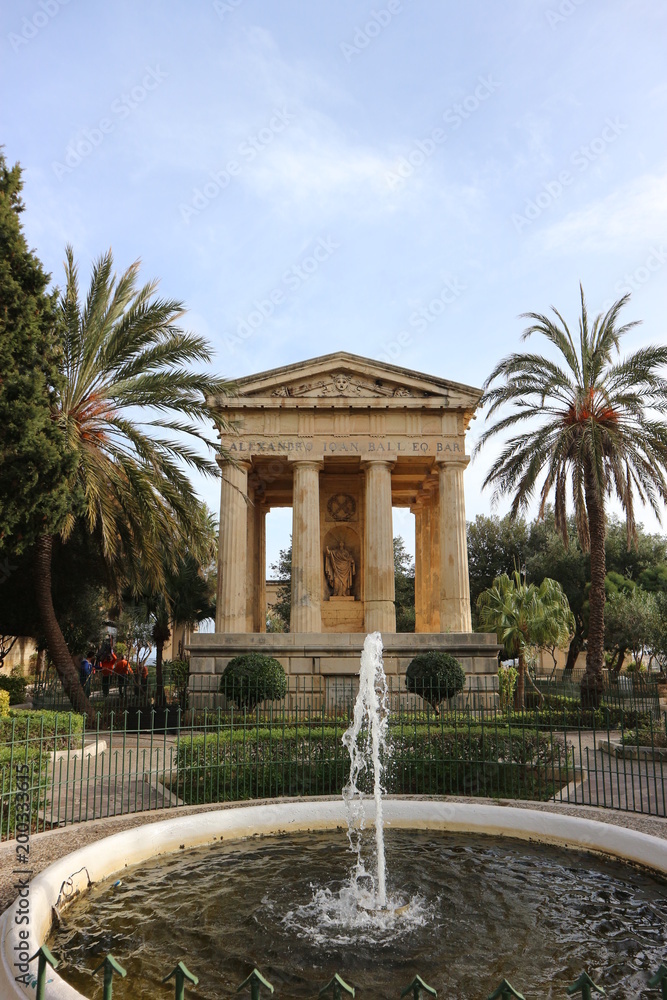 Park Upper Barrakka Gardens, Valletta, Malta