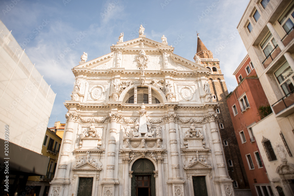 Obraz premium Church San Moise in Venice. Italy.