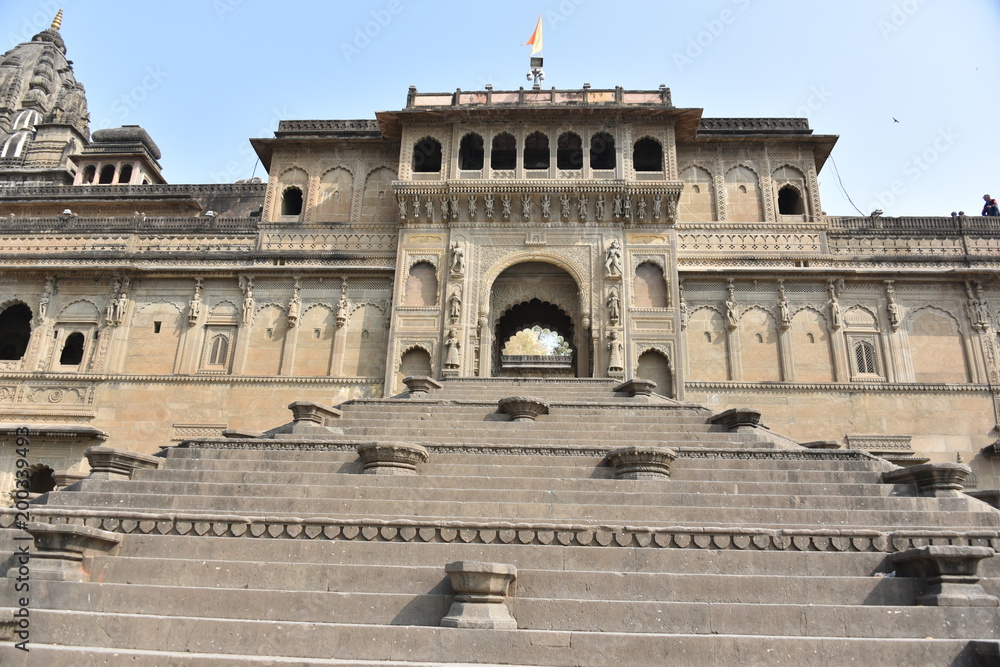 Ahilya Bai fort, Maheshwar, Madhya Pradesh, India