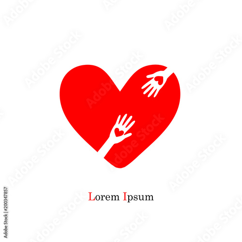 Heart and hand6