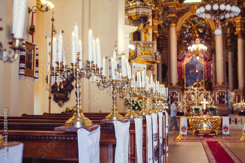 Interior st. George's Cathedral, Lviv, Ukraine 