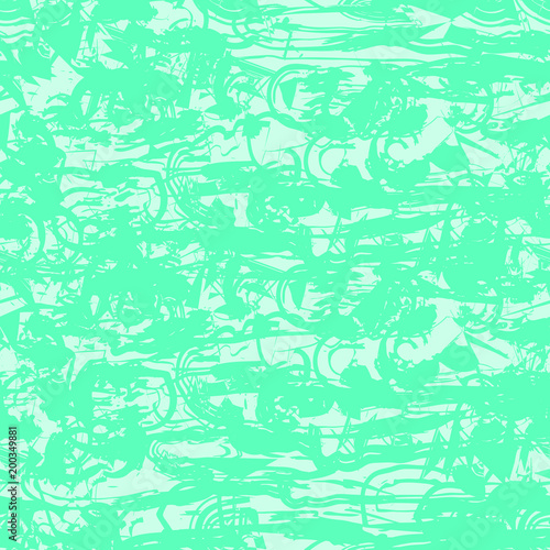 Abstract bright green background Grunge background. Grunge seamless pattern Background texture. Abstract vector Layer for creating textures and grunge surfaces. Wiped, worn out Surface of the old wall