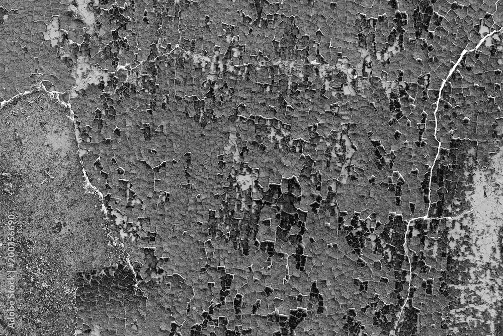 Wall fragment with scratches and cracks Wall fragment with scratches and cracks