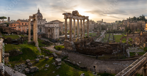 forum romanum in Rome, Italia