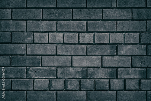 Dark grey brick wall for background