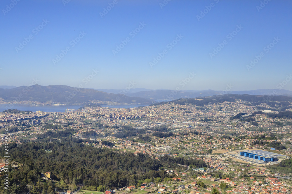 Fototapeta premium Vigo views city