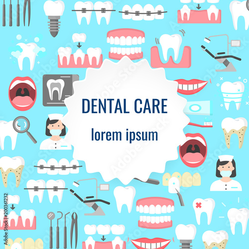 Dental clinic poster