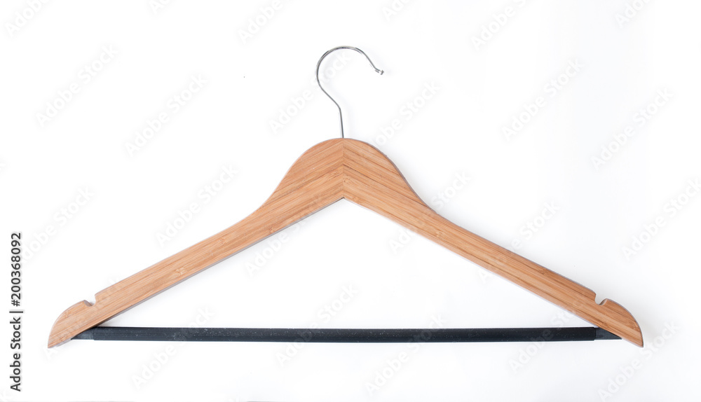 Clothes hanger isolated on white background Clothes hanger isolated on white background