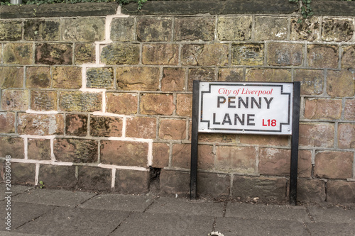 Penny Lane, Liverpool