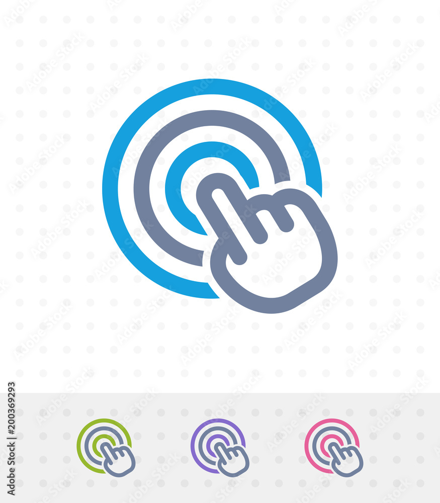 Hand Click - Zap Duo Icons. A professional, pixel-perfect icon. Hand Click - Zap Duo Icons. A professional, pixel-perfect icon.