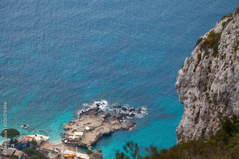 Capri rock viewpoint