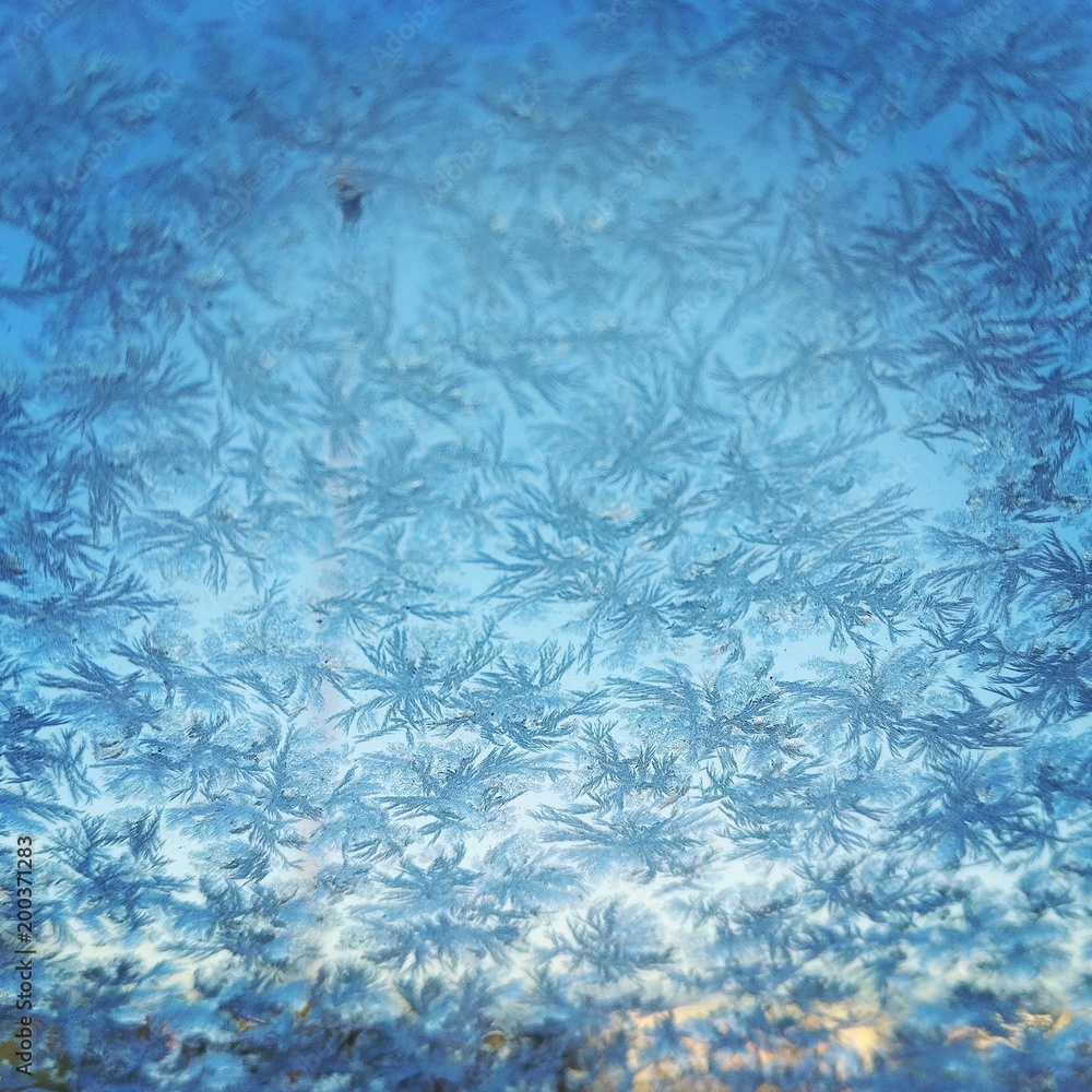 Icy glass Icy glass