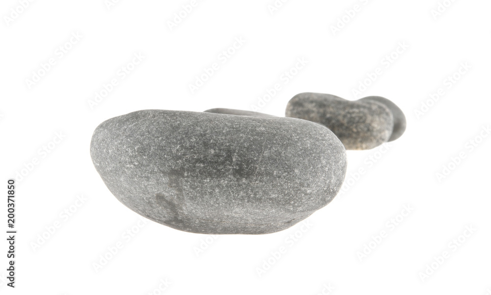 stone isolated on white background stone isolated on white background