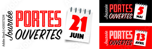 Journée portes ouvertes avec date