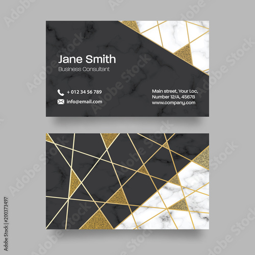 Marble Abstract Background Business Card Design Template. Can be adapt to Brochure, Annual Report, Magazine,Poster, Corporate Presentation, Portfolio, Flyer, Website