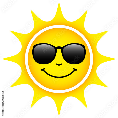 Yellow Sun Sunglasses