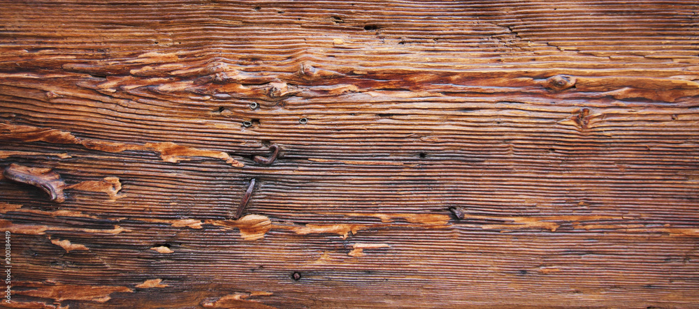 Naklejka premium Altes Holzbrett mit schöner Holztextur.