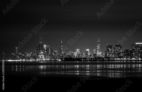 Chicago in the Dark of Night