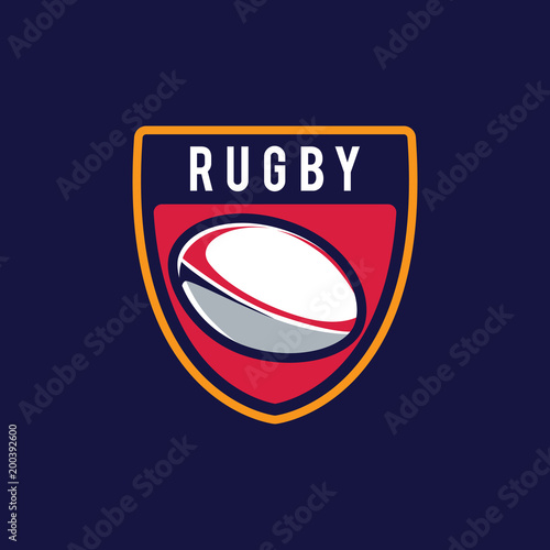 Rugby Logo, American Logo Sport