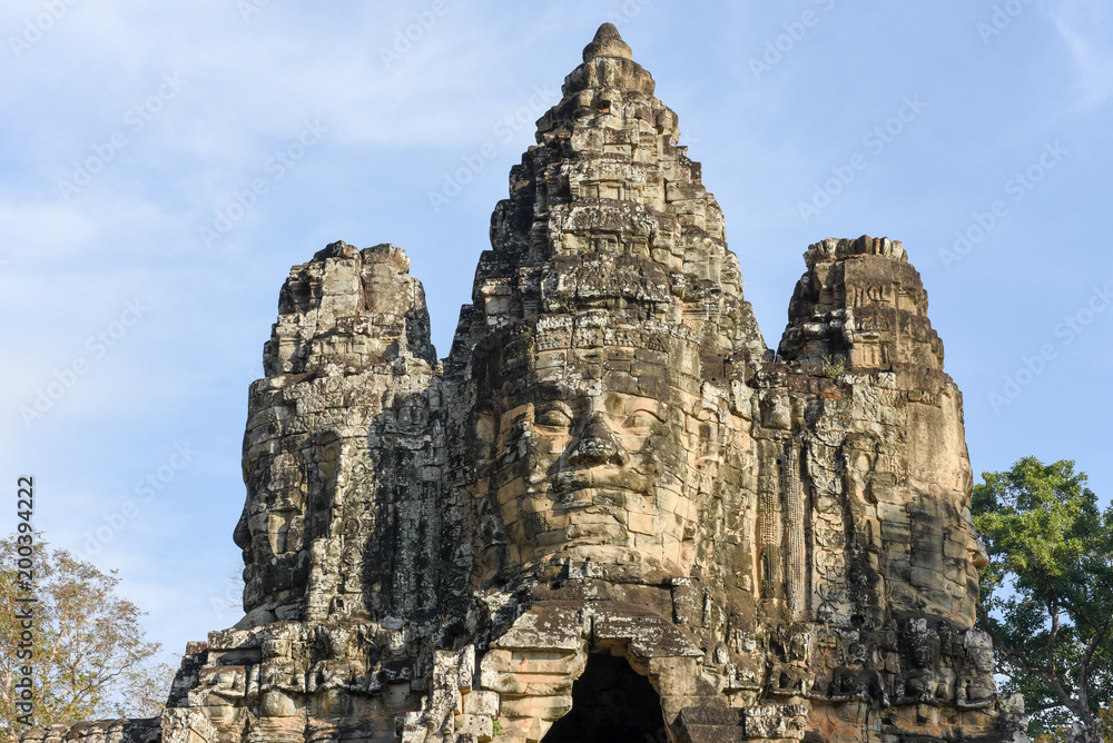 South gate to Angkor Thom, Cambodia