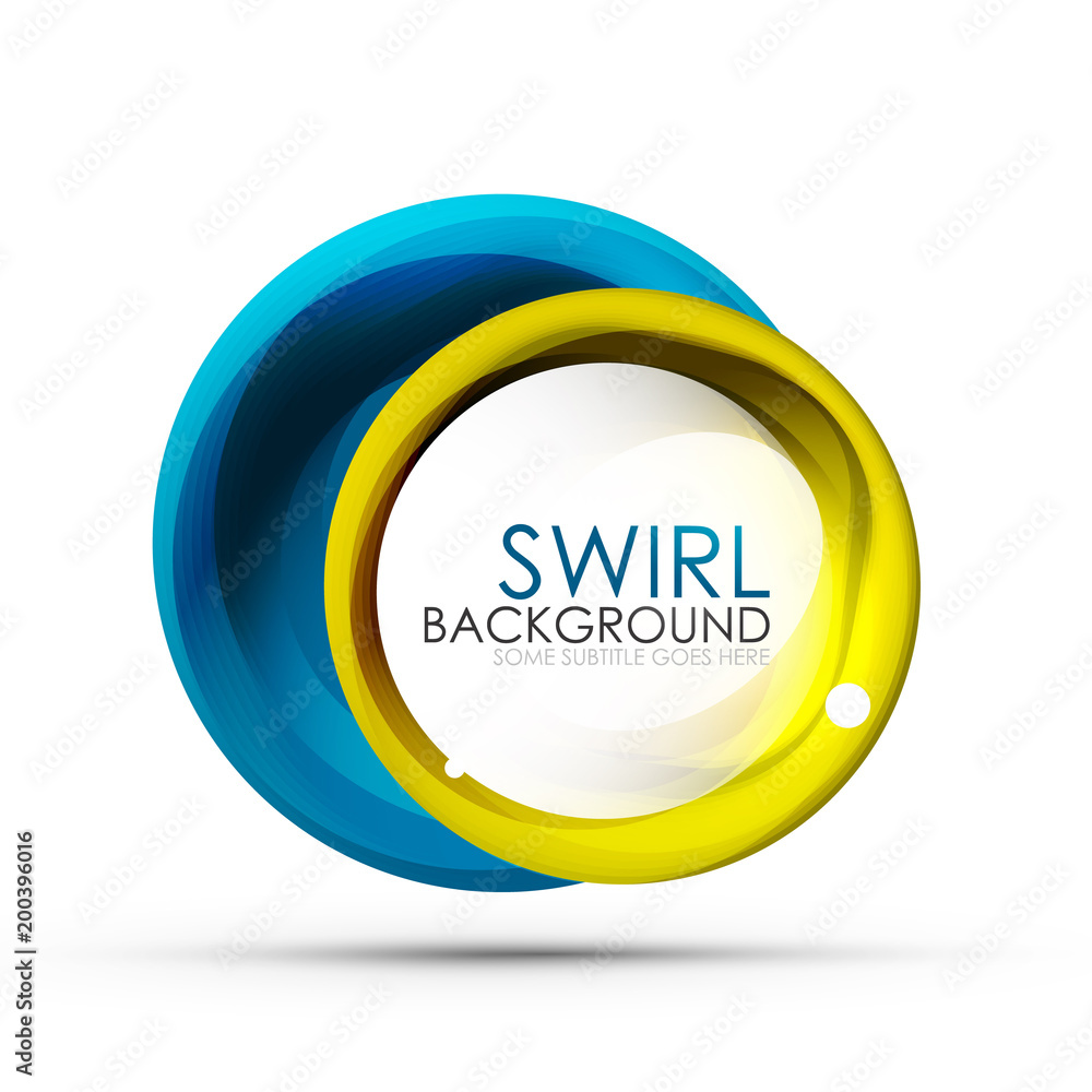 Spiral swirl flowing lines 3d vector abstract digital motion background design. Rotating concept Spiral swirl flowing lines 3d vector abstract digital motion background design. Rotating concept