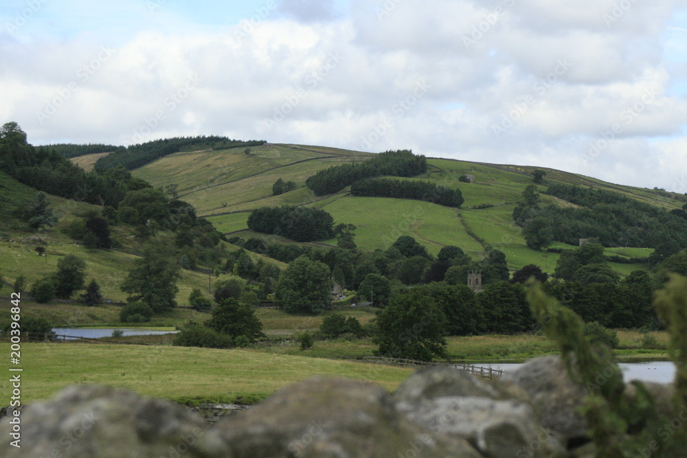 Fototapeta premium Pateley Bridge, Nidderdale, Yorkshire
