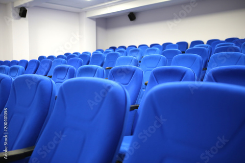  blue theater seat