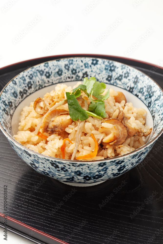 ホタテご飯