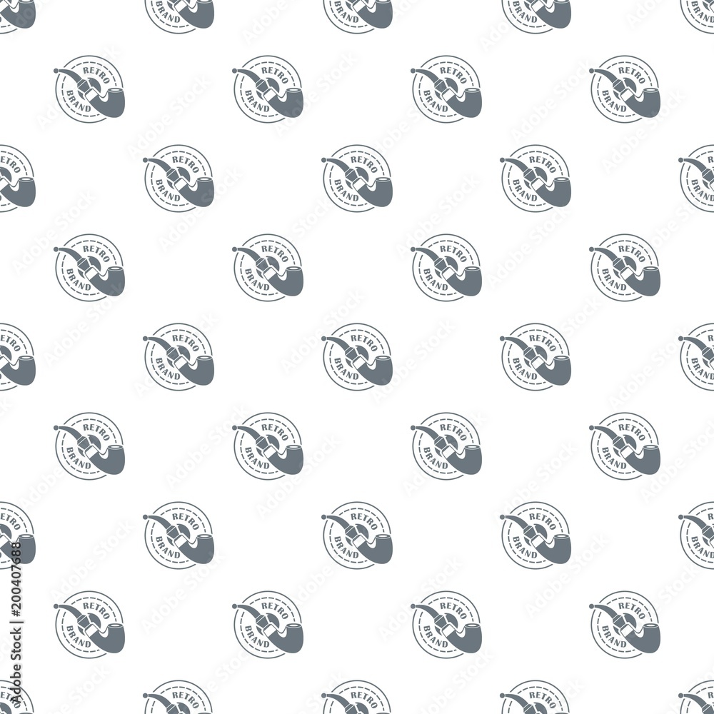 Retro brand pattern vector seamless Retro brand pattern vector seamless