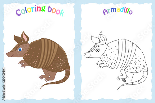 Coloring book page