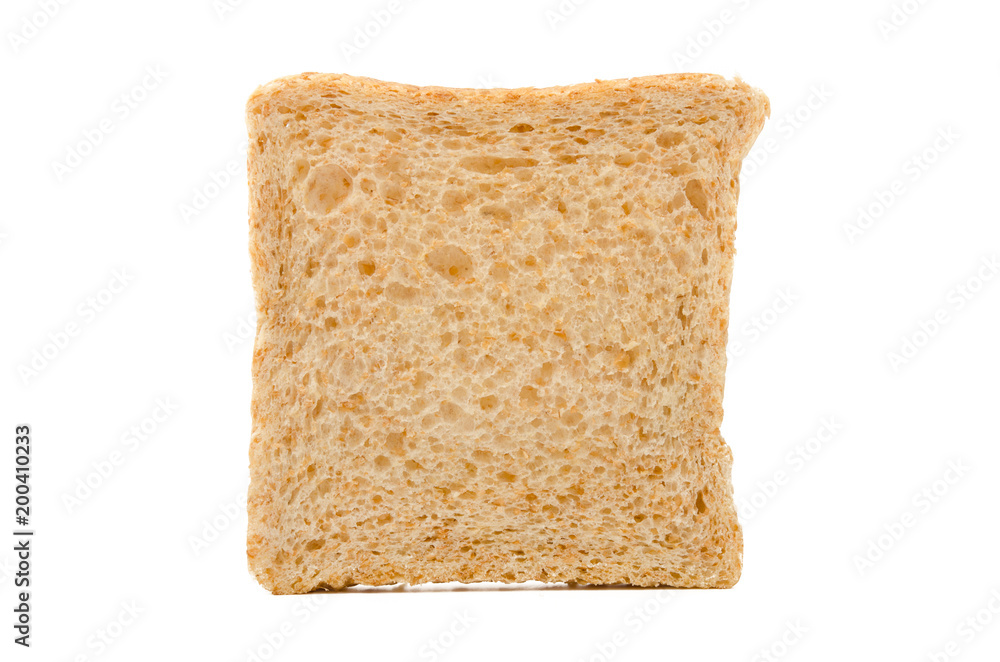 Eine Scheibe Vollkorntoast Eine Scheibe Vollkorntoast