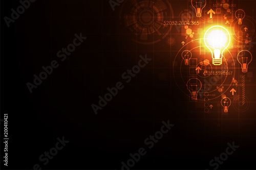 Vector abstract background technology concept.