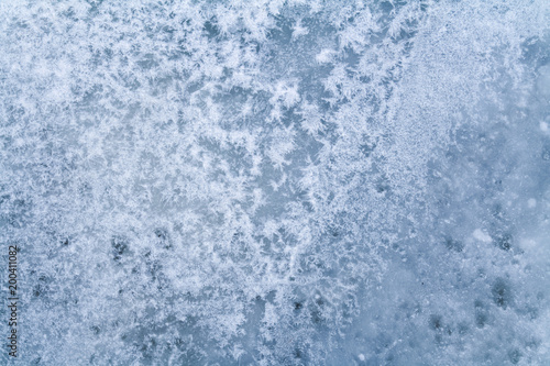frozen river ice texture background
