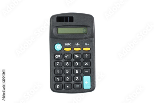 calculator On a white background © suriya