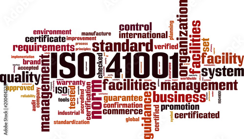 ISO 41001 word cloud