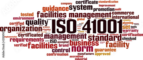 ISO 41001 word cloud