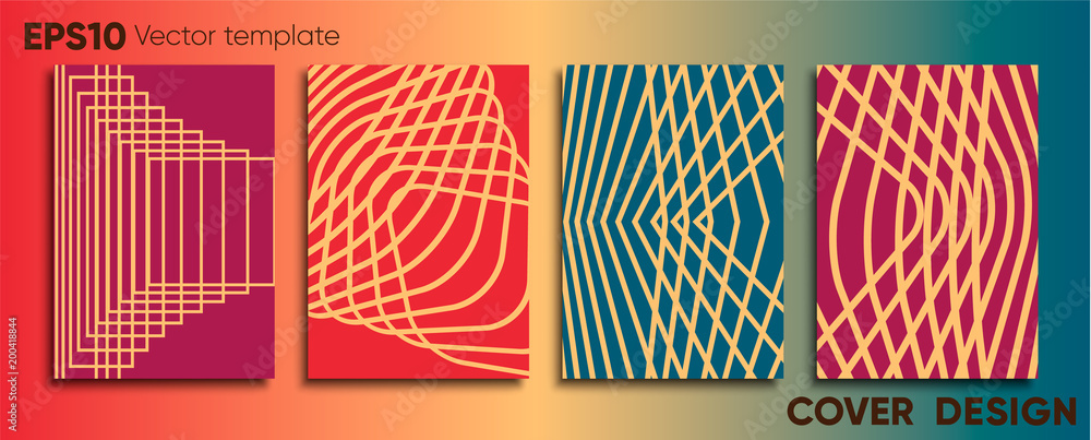 Creative colored cover. Cover design. Creative colored cover. Cover design.