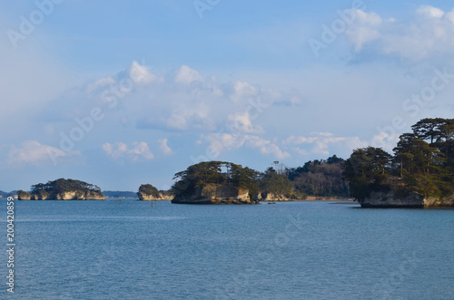 松島 島並び