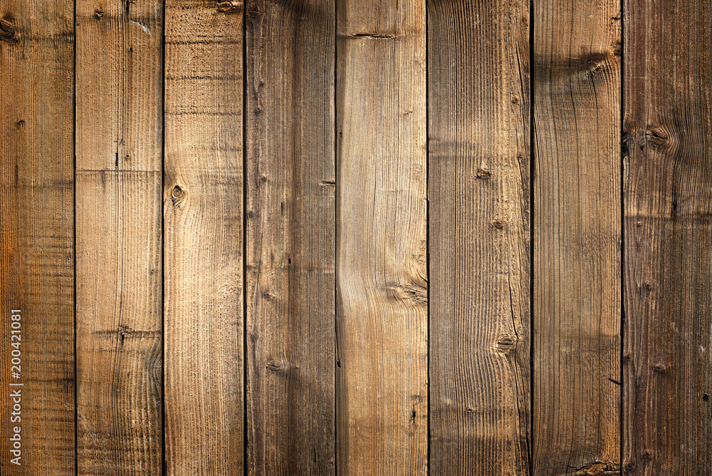 Fototapeta premium Bretterwand