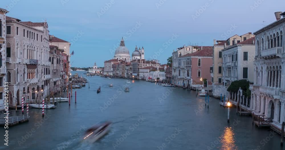 Timelapse of Venice with the Grand Canal Timelapse of Venice with the Grand Canal