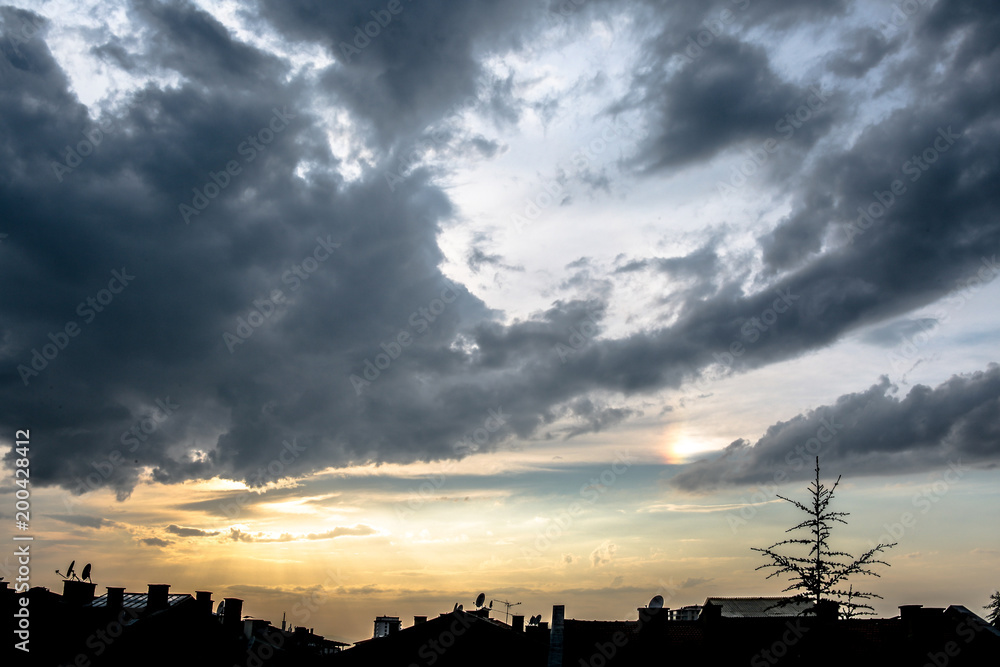city sunrise and sunset of colorful skyscapes cloudscapes of a city city sunrise and sunset of colorful skyscapes cloudscapes of a city