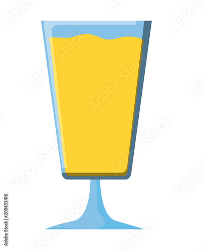 Wallpaper Mural tequila shot icon over white background, colorful design. vector illustration Torontodigital.ca